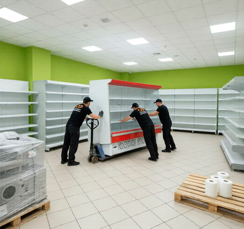 Переезд магазина в Новом Осколе